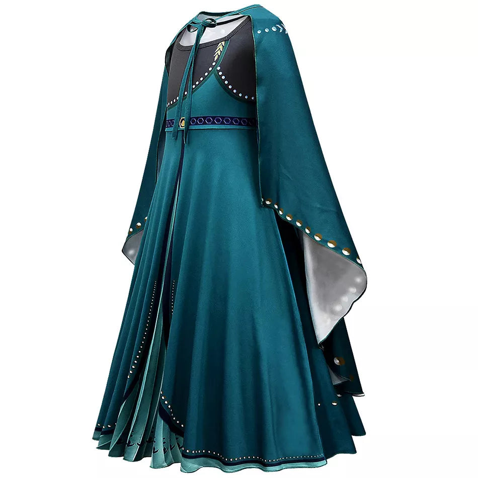 Anna Two Piece Luxury dress and cloak