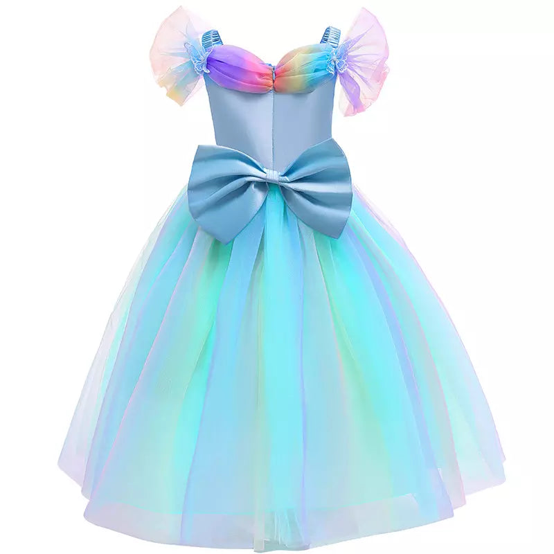 Cinderella Rainbow Ball gown dress