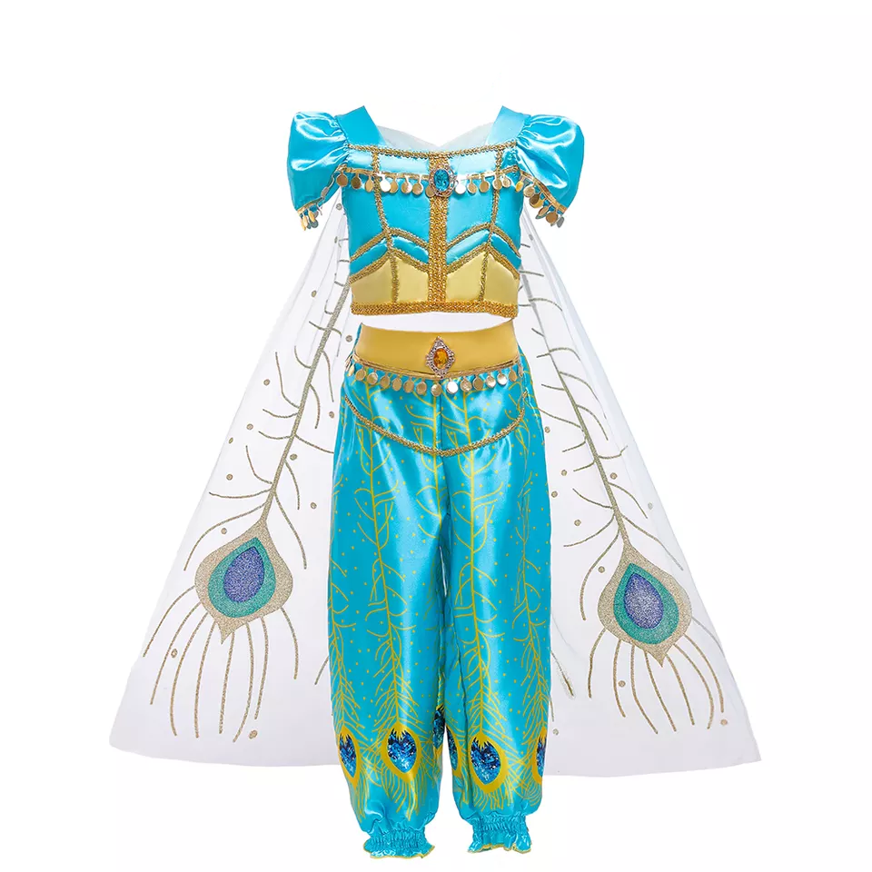 Jasmine Peacock inspired Princess fancy dress
