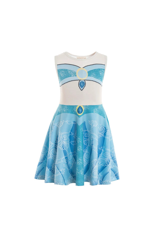 Princess Inspired Fancy Dress - Let their imagination be free - Jasmine Diamond Dress