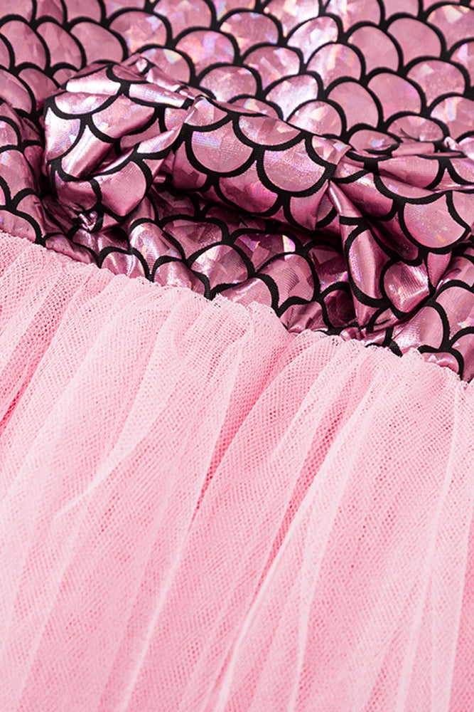Princess TuTu dress - Fancy Dress Halloween - Be your own Princess - Ariel in Pink