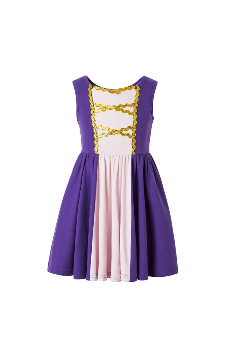 Princess inspired Fancy dresses - The Repunzel