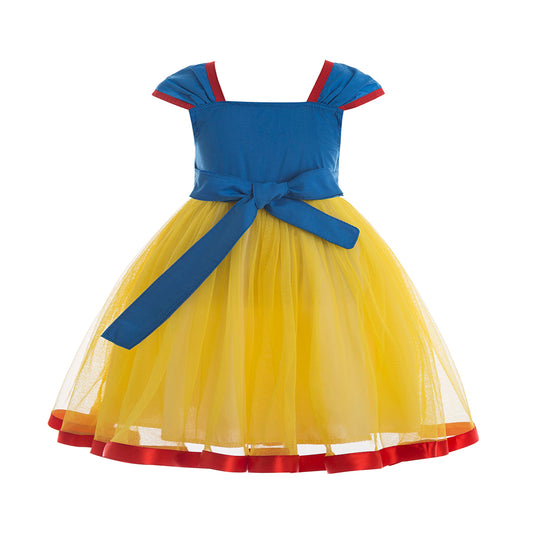 Snow White inspired Yellow-Tutu dress