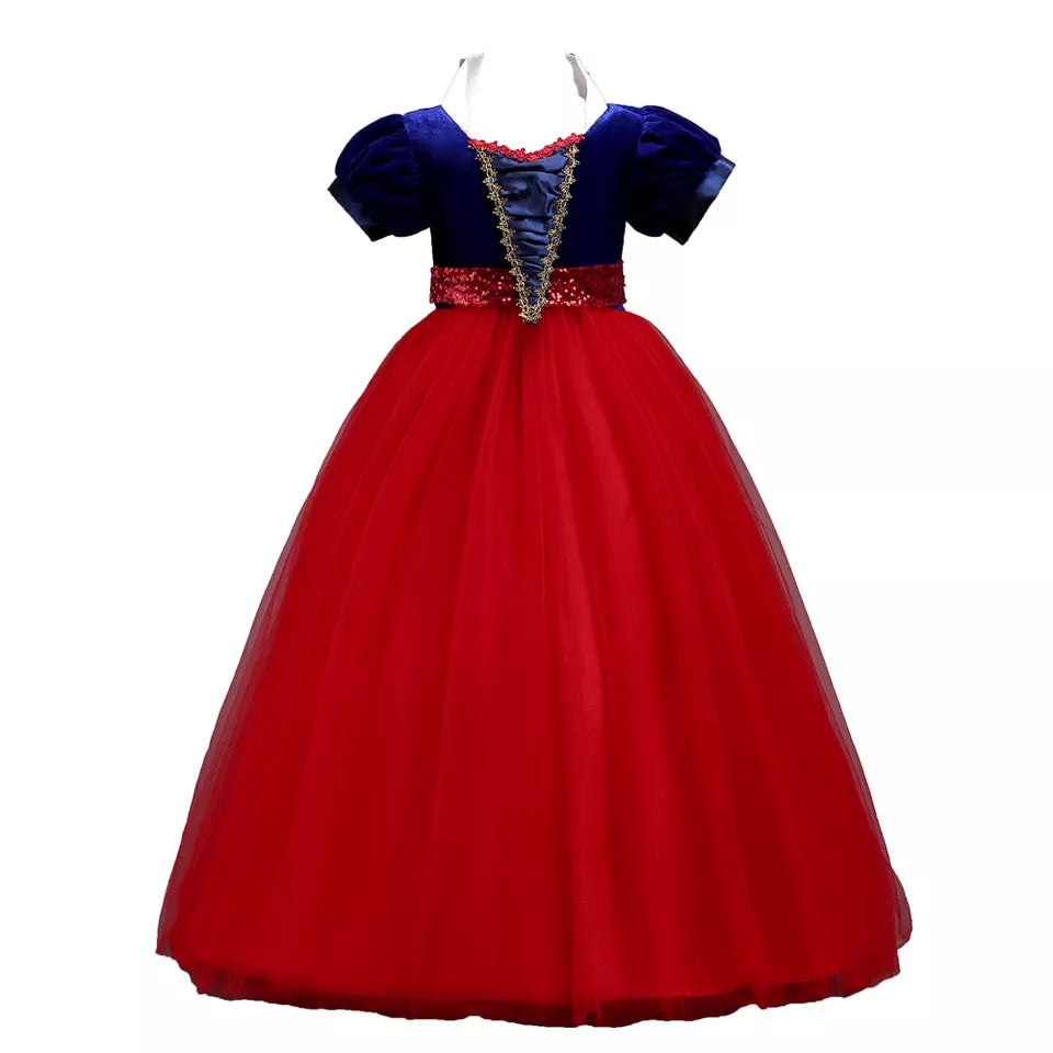 Snow White elegant - Blue or Red