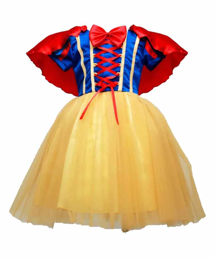 Snow White - Princess Inspired Dress Puff Sleeve