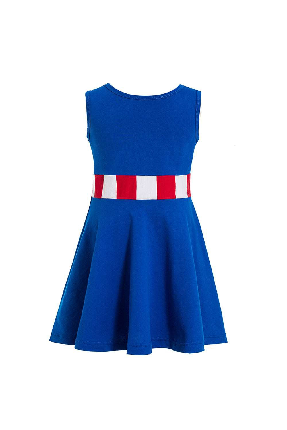 Super Hero inspired dresses - Halloween Fancy dress - Captain America dress