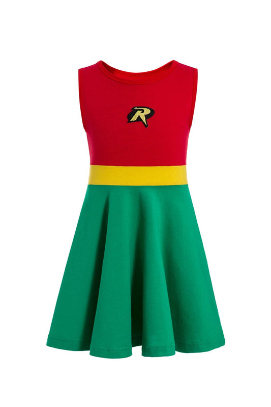 Super Hero inspired dresses - Halloween Fancy dress -Robin