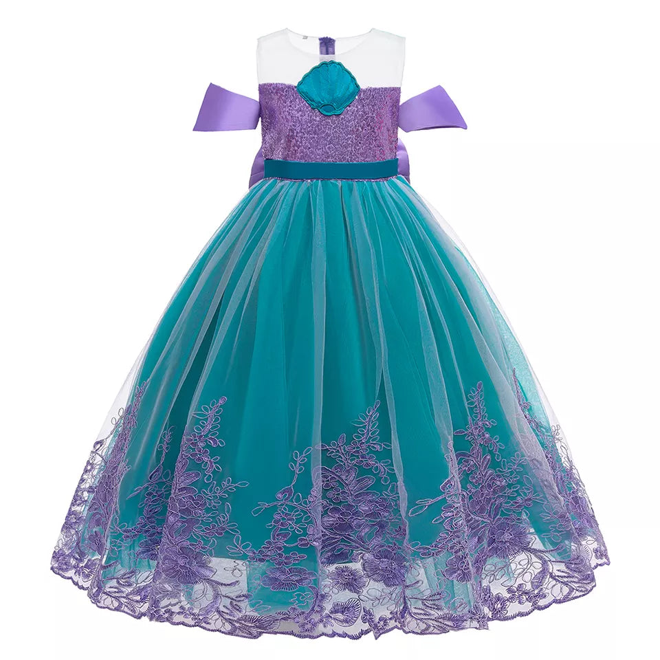 Ariel Turquoise elegant dress